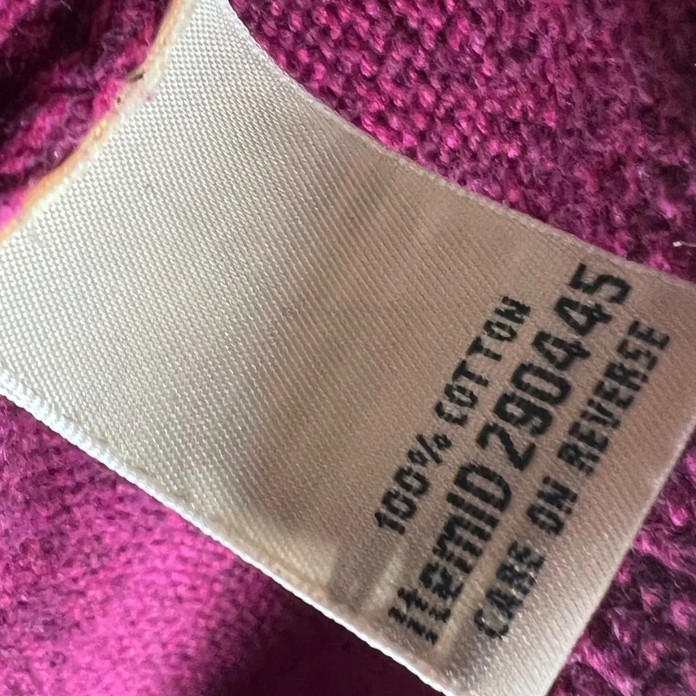 L. L. Bean Women’s Cable Knit Open Front Button Up Cardigan Sweater - Picture 7 of 10